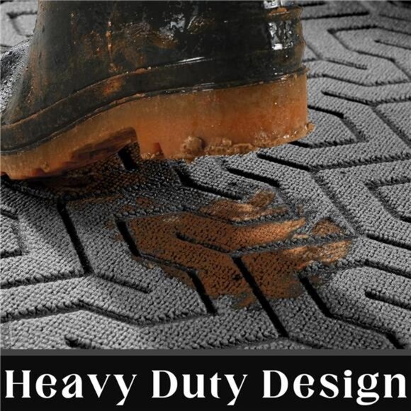 Door Mat, All-Season Outdoor Indoor Sturdy Doormat for Home Entrance Floor - Picture 2 of 7